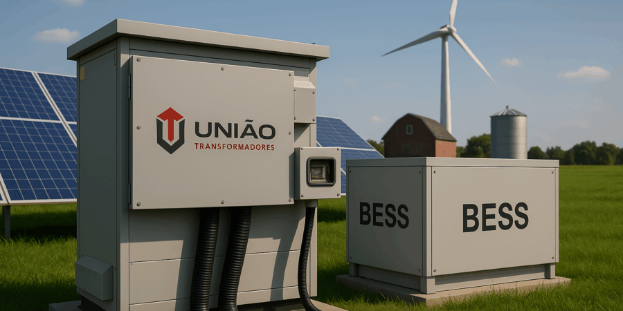 Transformadores Integrados a Sistemas BESS em Fazendas Isoladas